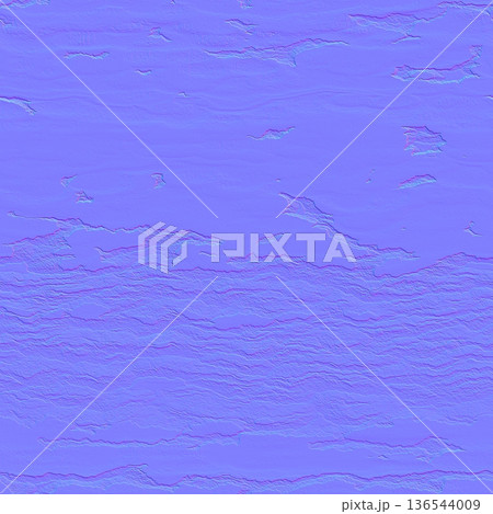 Weathered Sedimentary Stone Normal Map Texture 136544009