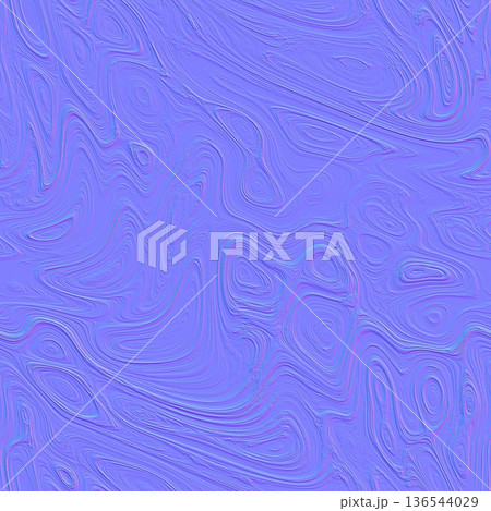 Chaotic Liquid Ripples Normal Map Texture for...のイラスト素材 [136544029] - PIXTA