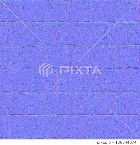Square Paving Stone Tile Normal Map Texture 136544074