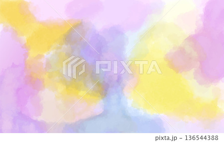 Abstract hand drawn colorful watercolor background Abstract hand drawn colorful watercolor background 136544388