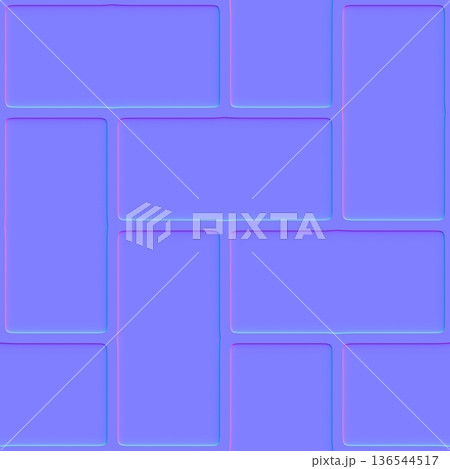 Modern Smooth Paving Stone Normal Map Modern Smooth Paving Stone Normal Map 136544517