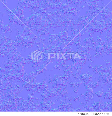 Damaged Concrete Surface Relief Normal Map 136544526