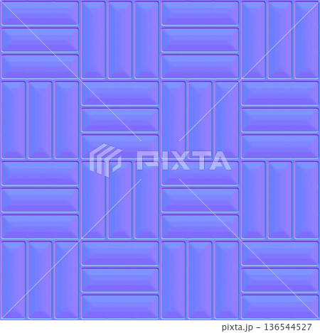 Smooth Beveled Basketweave Tile Normal Map Smooth Beveled Basketweave Tile Normal Map 136544527