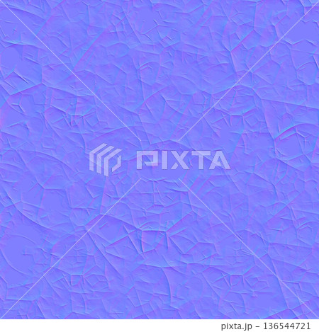 Cracked Ice or Mud Normal Map Textureのイラスト素材 [136544721] - PIXTA