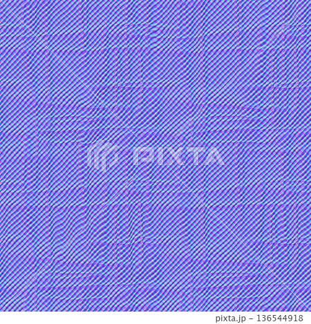 Wavy Diagonal Lines Normal Map Textureのイラスト素材 [136544918] - PIXTA
