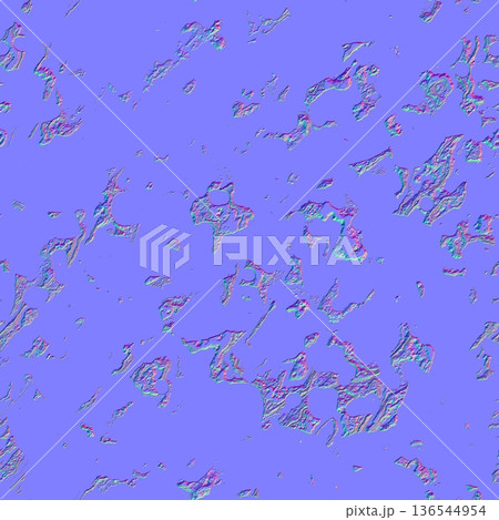 Scattered Rock Shards Normal Map 136544954