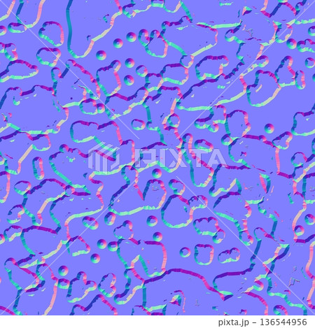 Organic Biological Cells Normal Map Texture Organic Biological Cells Normal Map Texture 136544956