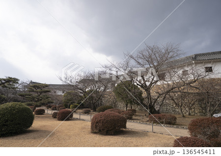 世界遺産国宝姫路城西の丸百間廊下 世界遺産国宝姫路城西の丸百間廊下 136545411
