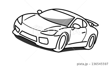 スポーツカー スポーツカー 136545597