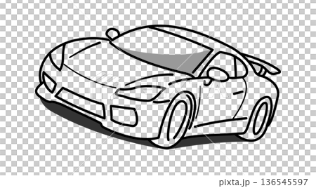 sports car  136545597