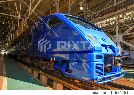 検査を受けてきれいになった883系電車(JR九州 ソニック) 検査を受けてきれいになった883系電車(JR九州 ソニック) 136545639