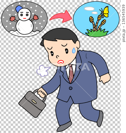 疾病、失調和不適－春季疲勞、春季憂鬱和季節變化 136545939