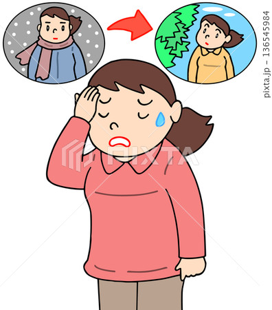 疾病・疾患・病気 - 春バテ・春うつ・寒暖差 136545984