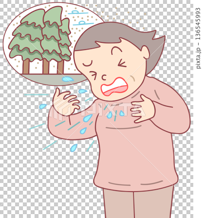 疾病、失調與不適-花粉症、打噴嚏和鼻炎 疾病、失調與不適-花粉症、打噴嚏和鼻炎 136545993