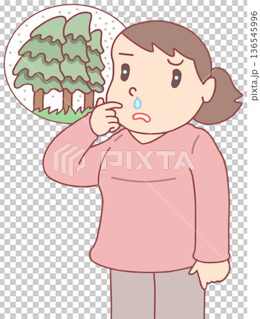 疾病、失調與不適－花粉症、鼻炎、流鼻涕 136545996