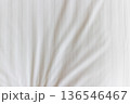 White fabric texture. Soft background. 136546467