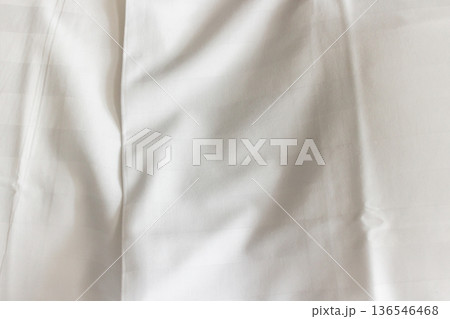White fabric texture. Soft background. White fabric texture. Soft background. 136546468