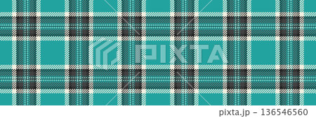 Infant texture background check, celtic seamless vector fabric. Veil pattern plaid tartan textile in teal and grey colors. Infant texture background check, celtic seamless vector fabric. Veil pattern plaid tartan textile in teal and grey colors. 136546560