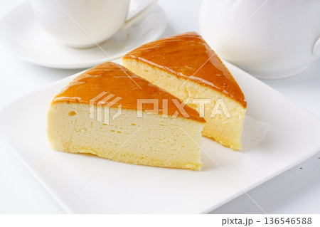 チーズスフレケーキ チーズスフレケーキ 136546588