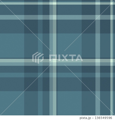 Marketing vector background seamless, ethnicity tartan textile plaid. Mockup pattern fabric texture check in cyan and pastel colors. Marketing vector background seamless, ethnicity tartan textile plaid. Mockup pattern fabric texture check in cyan and pastel colors. 136549596