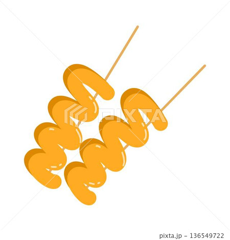Odeng Eomuk Korean Food Illustration Odeng Eomuk Korean Food Illustration 136549722