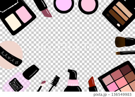 コスメのフレーム 136549983