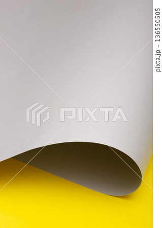 Abstract background of sheets of colored paper, for decoration, for text design, for template 136550505