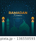 Holy ramadan karim poster design templates 136550593