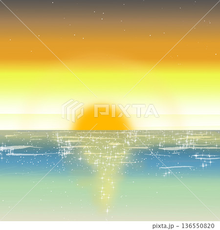 海と太陽 海と太陽 136550820