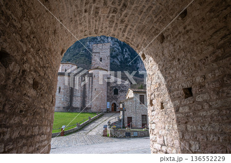Medieval Stone Arch 136552229