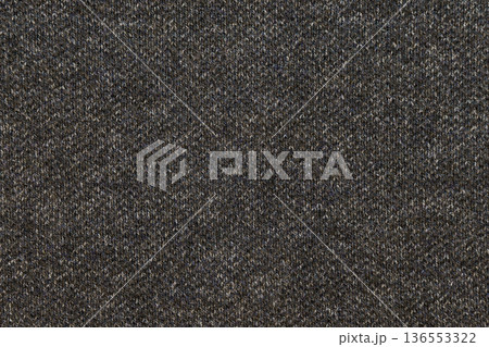 Speckled tweed textile closeup for durable 136553322