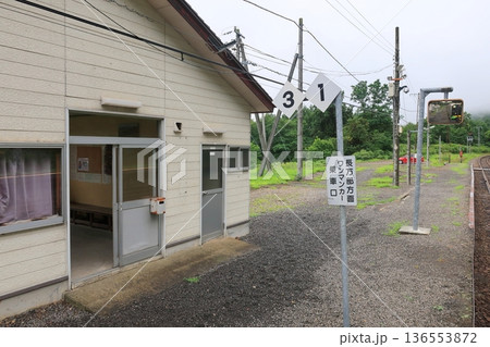 JR北海道函館本線 余市駅から銀山駅までの普通列車車窓風景(2023年夏雨) JR北海道函館本線 余市駅から銀山駅までの普通列車車窓風景(2023年夏雨) 136553872