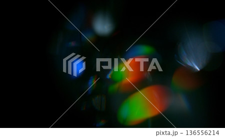 Real Lens Flare Reflections for Overlay or Transition Isolated on Black Background Real Lens Flare Reflections for Overlay or Transition Isolated on Black Background 136556214