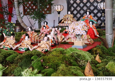 日本の伝統/美しいお雛様 日本の伝統/美しいお雛様 136557930