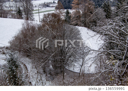Snowfall in Carinthia, Austria in november 2025 136559991