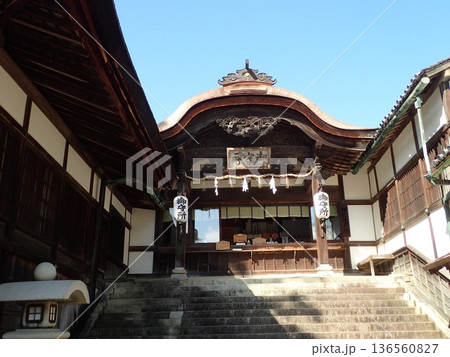 香川県仲多度郡琴平町にあり、こんぴらさんと呼ばれる琴平山の中腹に鎮座する金刀比羅宮（ことひらぐう） 136560827