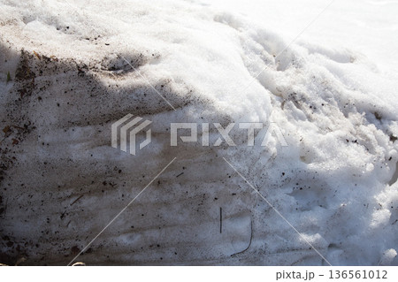雪の造形 雪の造形 136561012