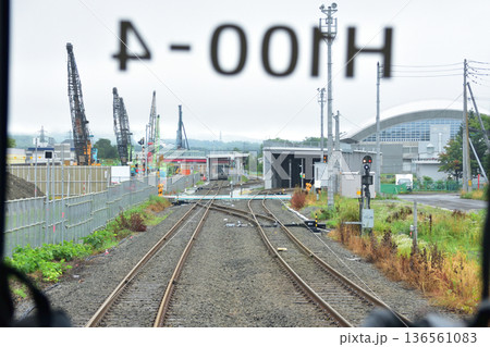 JR北海道函館本線 銀山駅から倶知安駅までの普通列車車窓風景(2023年夏雨) JR北海道函館本線 銀山駅から倶知安駅までの普通列車車窓風景(2023年夏雨) 136561083