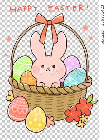 復活節兔子插圖 復活節兔子插圖 136561423