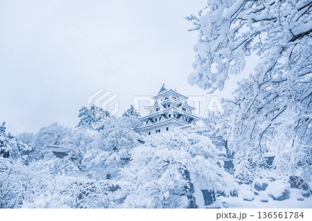 郡上八幡城（冬） 136561784