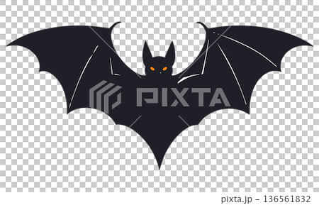 Silhouette [Bat] 136561832
