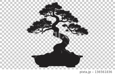 輪廓 [盆景] 136561836