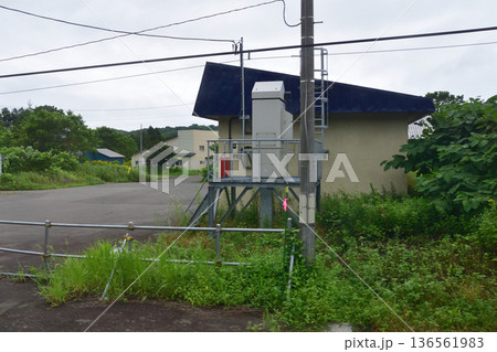 JR北海道函館本線 昆布駅から熱郛駅までの普通列車車窓風景(2023年夏雨) JR北海道函館本線 昆布駅から熱郛駅までの普通列車車窓風景(2023年夏雨) 136561983