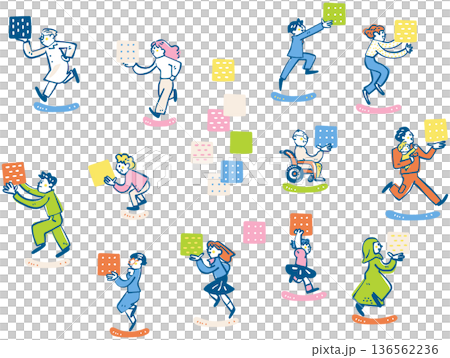 培ったスキルを携え最適な場所で活躍する人々。個が接続し合うグローバルな働き方 136562236