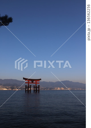 【広島県宮島】厳島神社 宮島の風景 136562256