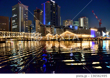 お洒落な天王洲の夜景 136562495