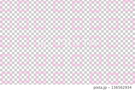 Hand-painted watercolor pink cherry blossom window pattern (frame only) Hand-painted watercolor pink cherry blossom window pattern (frame only) 136562934