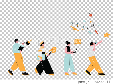 チームワーク チームワーク 136564911