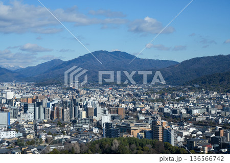 ニデック京都タワーから見た京都市街地(2026年1月撮影) ニデック京都タワーから見た京都市街地(2026年1月撮影) 136566742