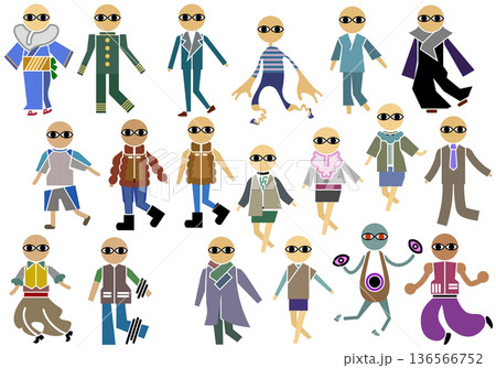 集団人間 136566752